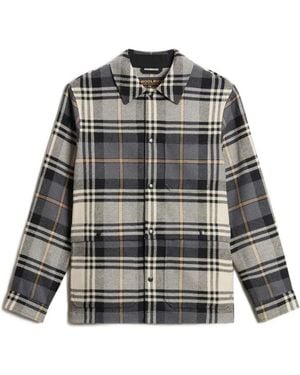 Woolrich Surchemise À Carreaux - Grey