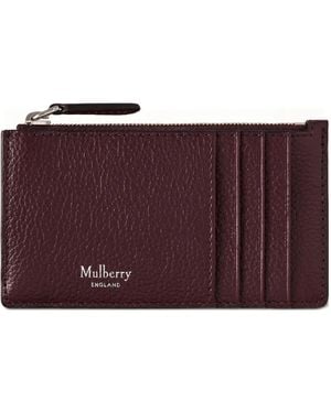 Mulberry Continental Cardholder - Purple