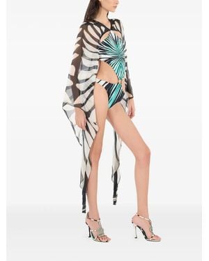 Roberto Cavalli Sheer Ray Of Sea Printed Cover-Up - White