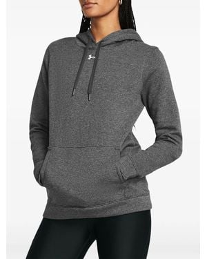 Under Armour Hoodie Hustle En Polaire - Grey