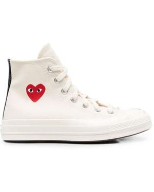 COMME DES GARÇONS PLAY Sneakers Alte Chuck Taylor - Bianco