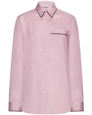Pierre Louis Mascia Rig3 Pinstripe-Print Shirt - Pink
