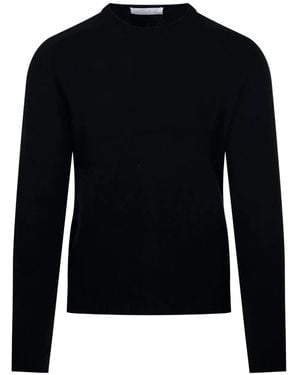 Cashmere Company Pullover mit Rundhalsausschnitt - Schwarz
