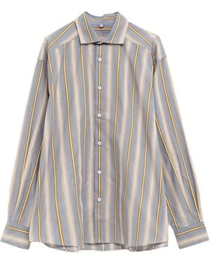 Baserange Chemise Claude À Rayures - Grey