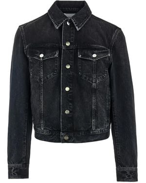Ferragamo Trucker Denim Jacket - Black