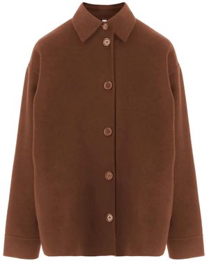 Aspesi Buttoned Jacket - Brown