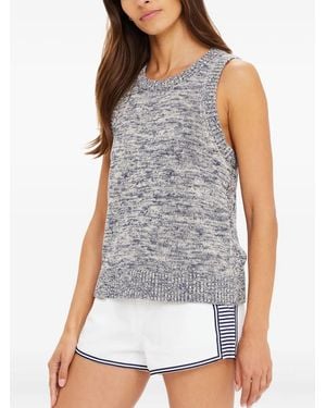 The Upside Armada Koby Knitted Tank Top - Gray