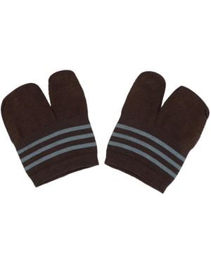 Antipast Chaussettes Tabi À Rayures - Brown