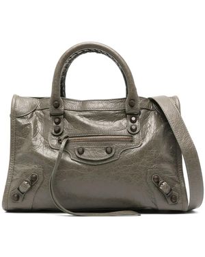 Balenciaga Le City ハンドバッグ S - グリーン