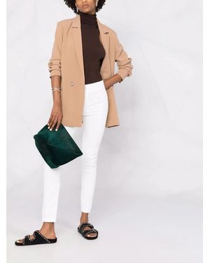 Patrizia Pepe High-Waist Pants - White