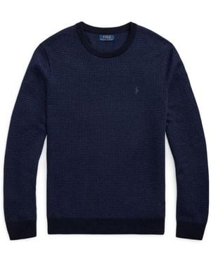 Polo Ralph Lauren Pullover Mit Rundem Ausschnitt - Blau