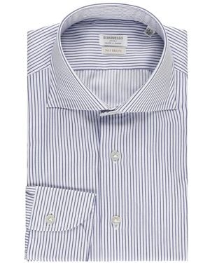 Borriello Basic Striped Shirt - Blue
