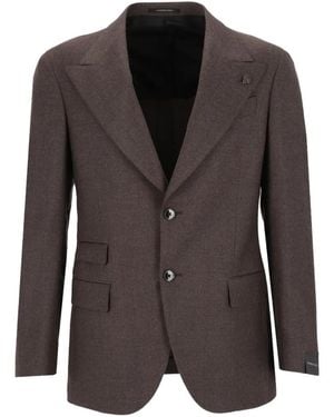 Gabriele Pasini Peak-Lapel Single-Breasted Suit - Black