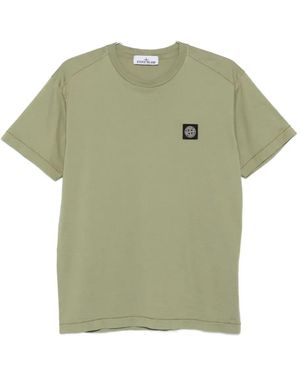 Stone Island Compass-patch T-shirt - Verde