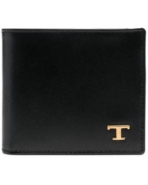Tod's 二つ折り財布 - ブラック
