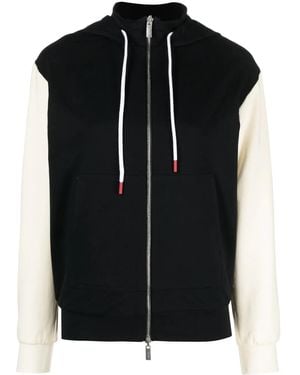 Kiton ドローストリング パーカー - ブラック