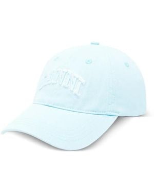 Ganni Organic Cotton Visor - Blue