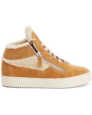 Giuseppe Zanotti Kriss Ice Trainers - Brown