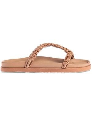 Marietta Chrousala Doxa Braided Sandals - Brown