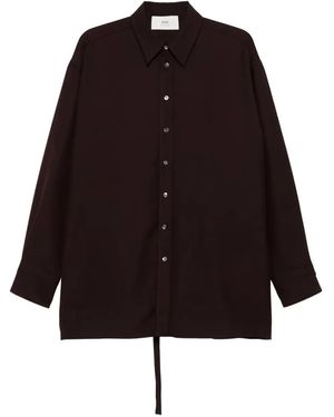 Ami Paris Button-up shirt - Negro