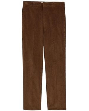 Ami Paris Hose Aus Cord - Braun