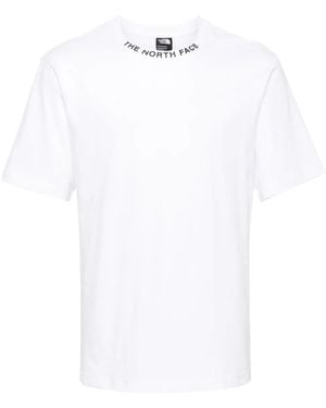 The North Face T-Shirt Met Logo-Applicatie - Wit