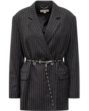 MICHAEL Michael Kors Belt Blazer - Black