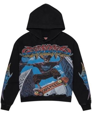 Godspeed Ollie Printed Hoodie - Blue
