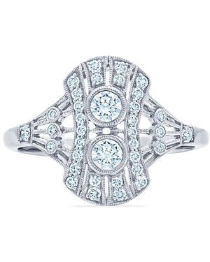 Kwiat 18Kt Diamond Splendour Petite Filigree Ring - White