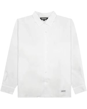 Neighborhood Logo-Print Shirt - White