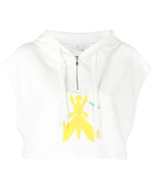 Patrizia Pepe クロップド パーカー - ホワイト