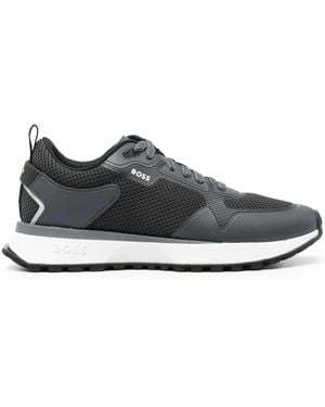 BOSS Sneakers Mit Mesh-Einsätzen - Schwarz