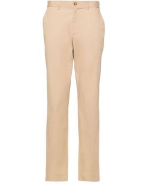 MICHAEL Michael Kors Flat-Front Regular Trousers - Natural