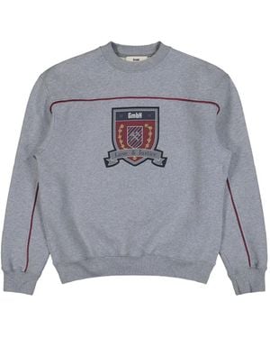 GmbH Crew-Neck Sweatshirt - Grey