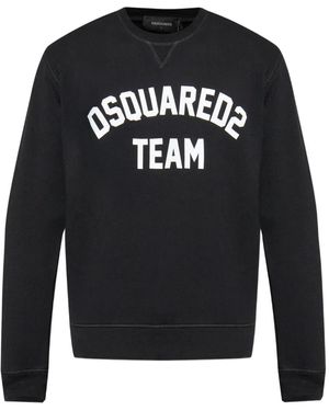 DSquared² ロゴ スウェットシャツ - ブラック