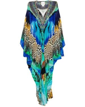 CAMILLA グラフィック Tシャツワンピース - ブルー