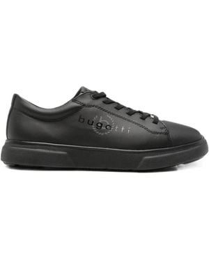 Bugatti Lace-Up Trainers - Black