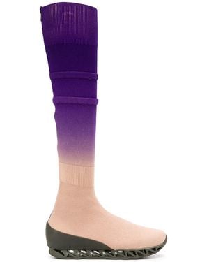 Camper X Bernhard Willhelm Together Himalayan Sock Boots - Purple