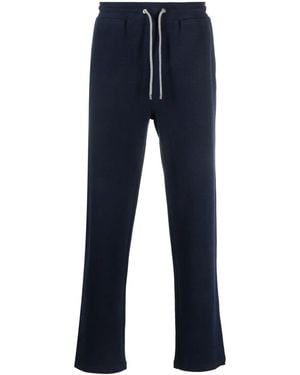 Corneliani Straight-Leg Drawstring Track Trousers - Blue