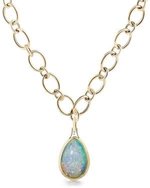 Goshwara G-One Pear Opal Necklace - Metallic