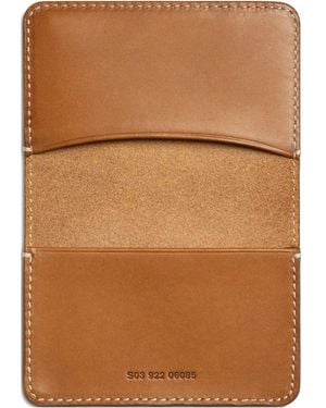Shinola Leather Cardholder - Brown