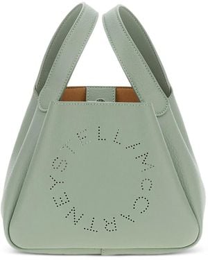 Stella McCartney Logo-Detail Cross Body Bag - Green