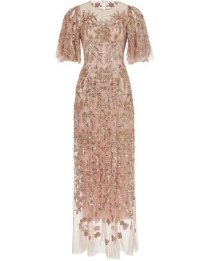 Temperley London Genevieve ドレス - ナチュラル