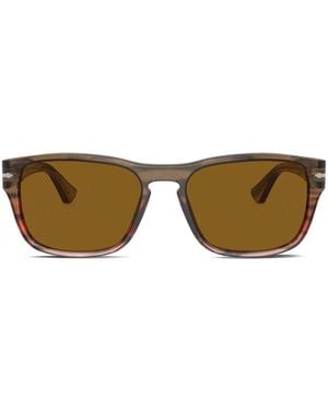 Persol Square-Frame Sunglasses - Brown