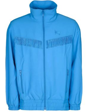 Needles Logo-Embroidered Sweatshirt - Blue