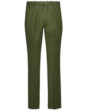 Boglioli Linen Trousers - Green