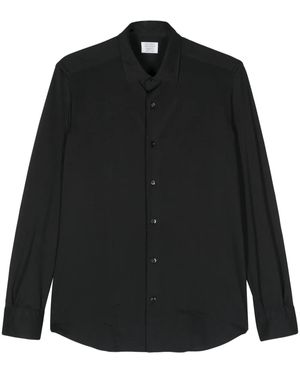 Mazzarelli ボタンシャツ - ブラック