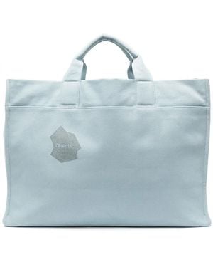 Objects IV Life Bolso Shopper Con Logo - Azul