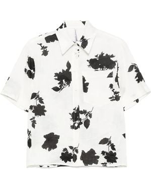 Liviana Conti Linen Shirt - White