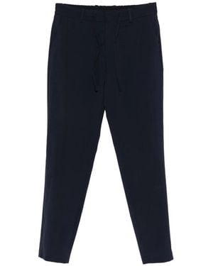 BOSS P-Genius Textured Trousers - Blue